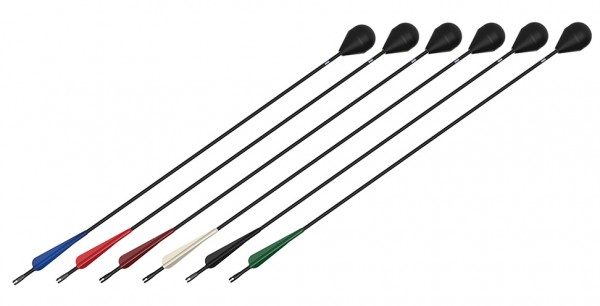 LARP round-head arrow, black shaft, 76 cm | Arrows / Bolts | Arrow-Shop.com